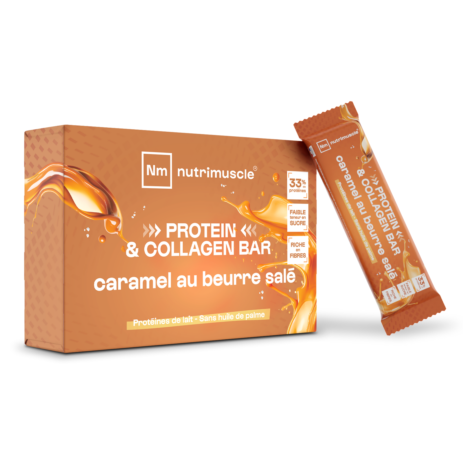 Barres Protéine & Collagène - lot de 4