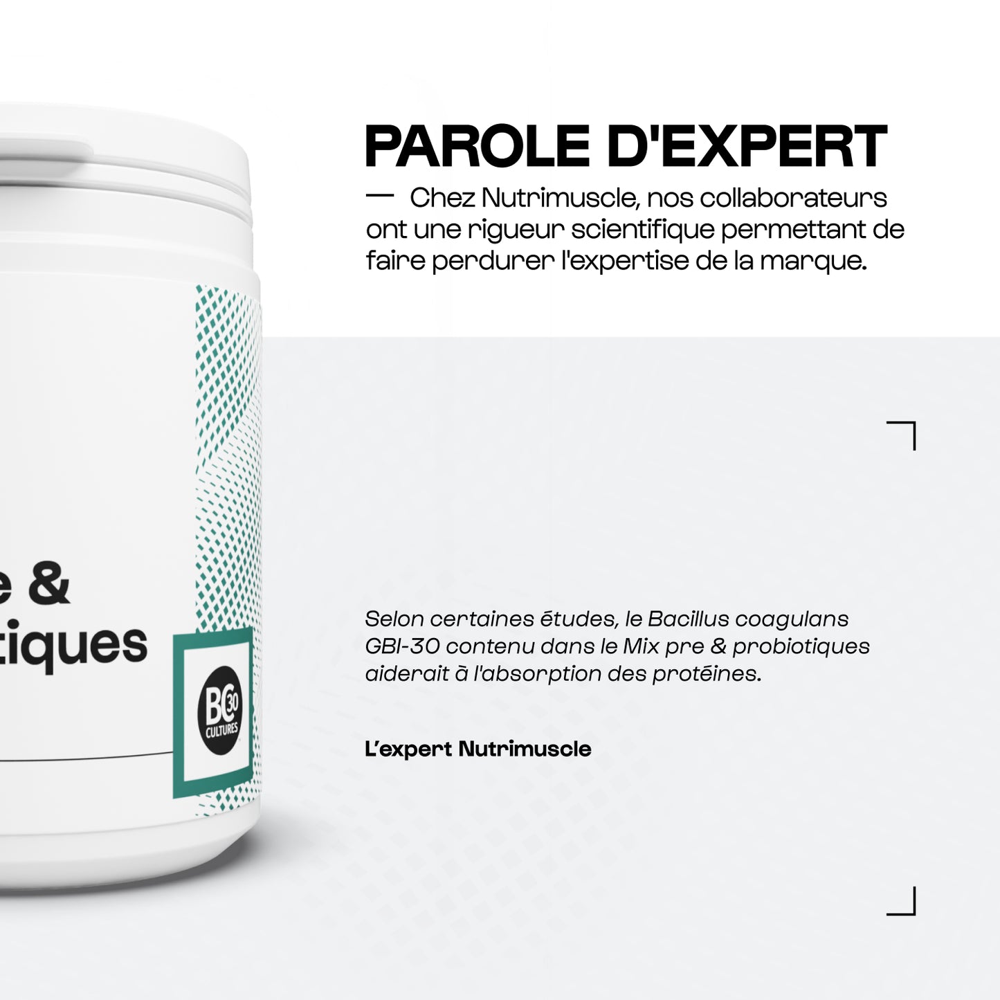 Mix pré & probiotiques