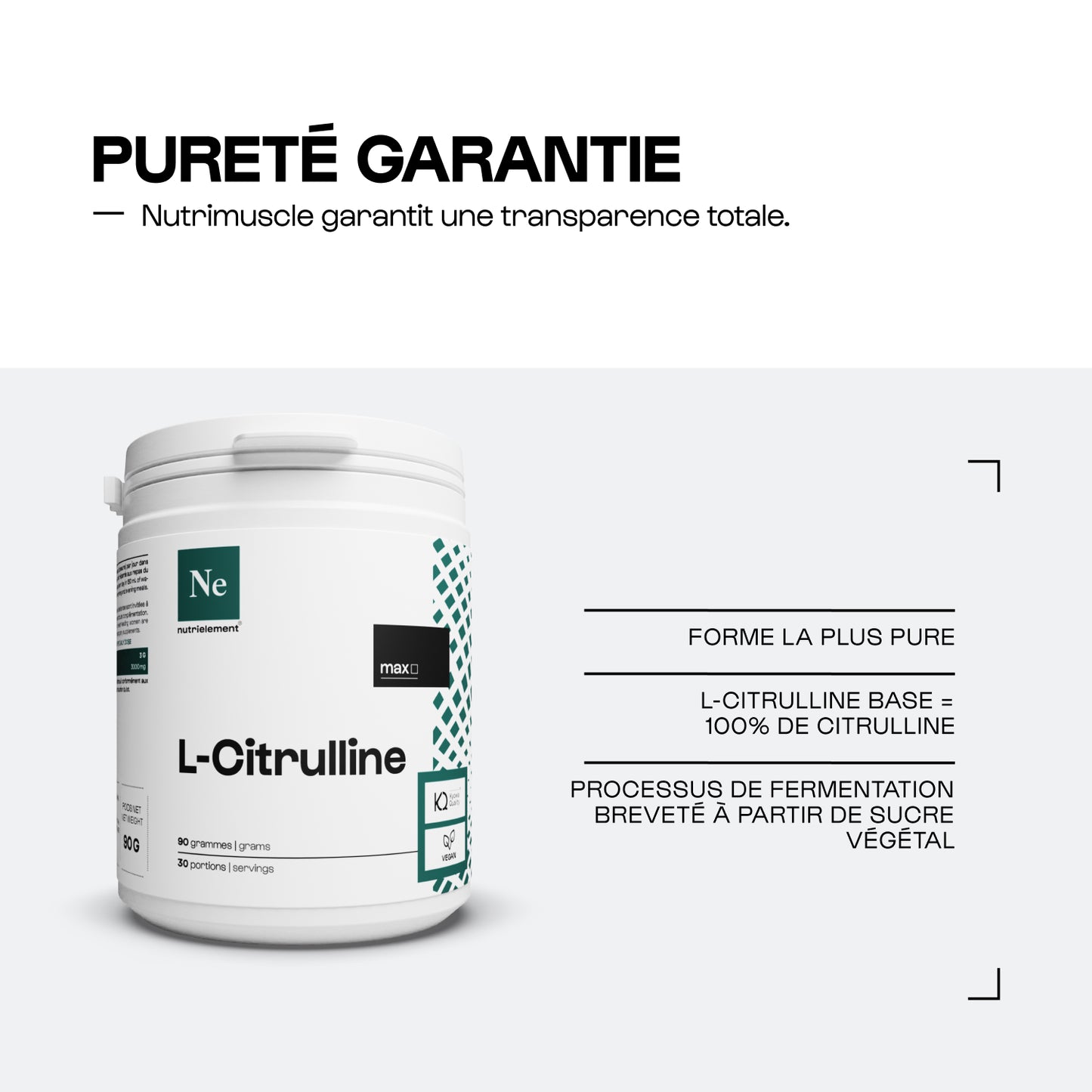 Citrulline (L-citrulline base) en poudre