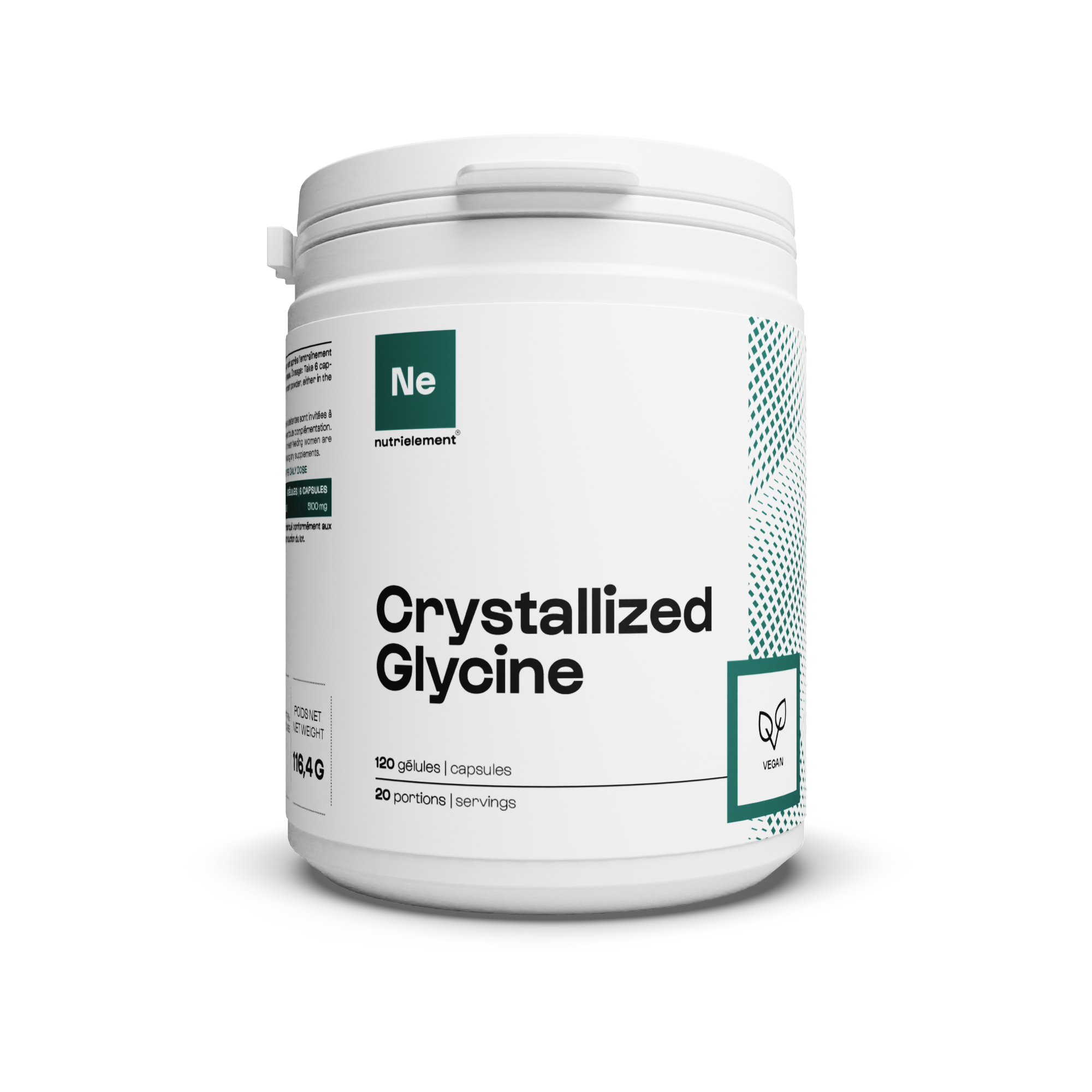 Gélules de glycine cristallisée – Nutrimuscle