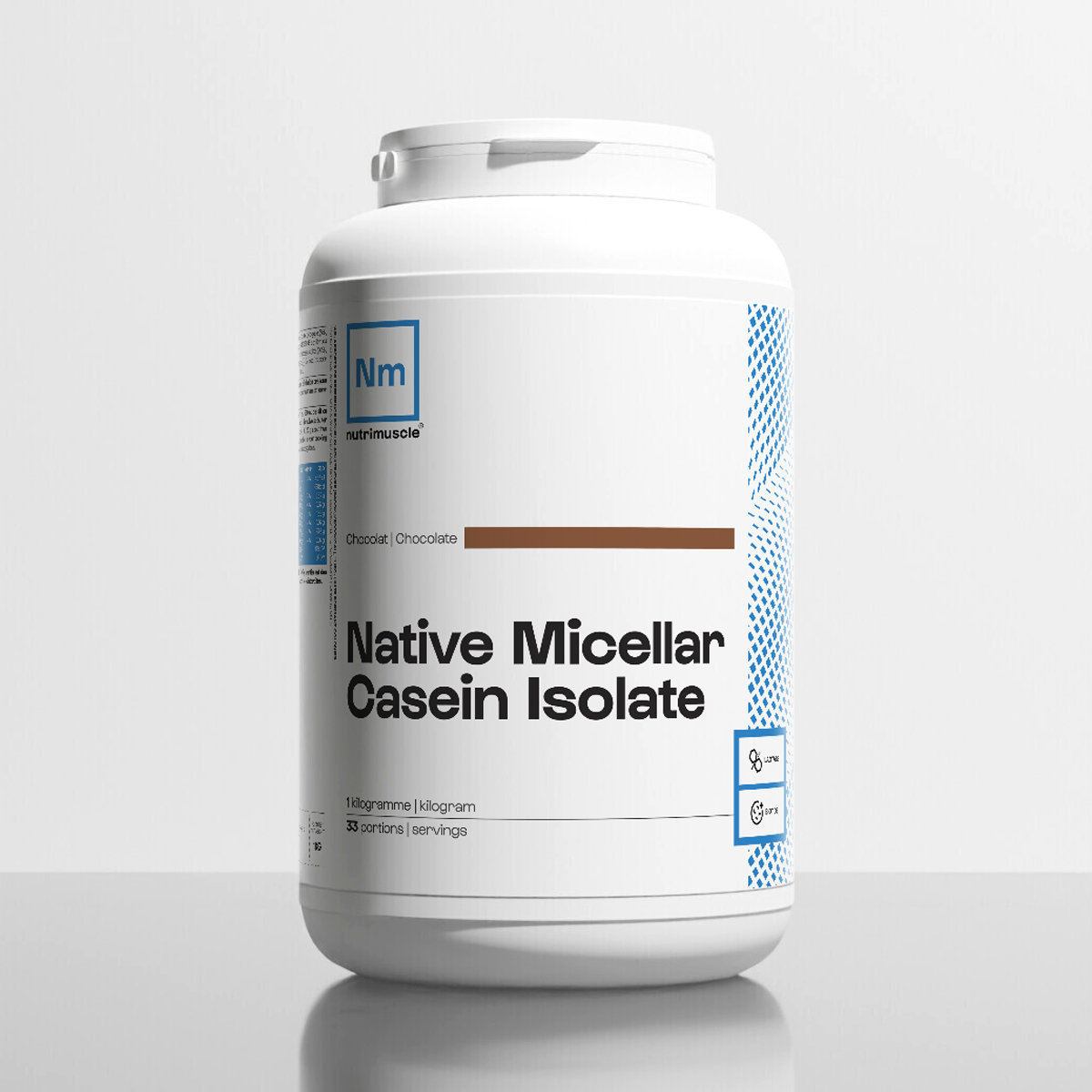 Nutrimuscle Isolat de Caséine Micellaire Native