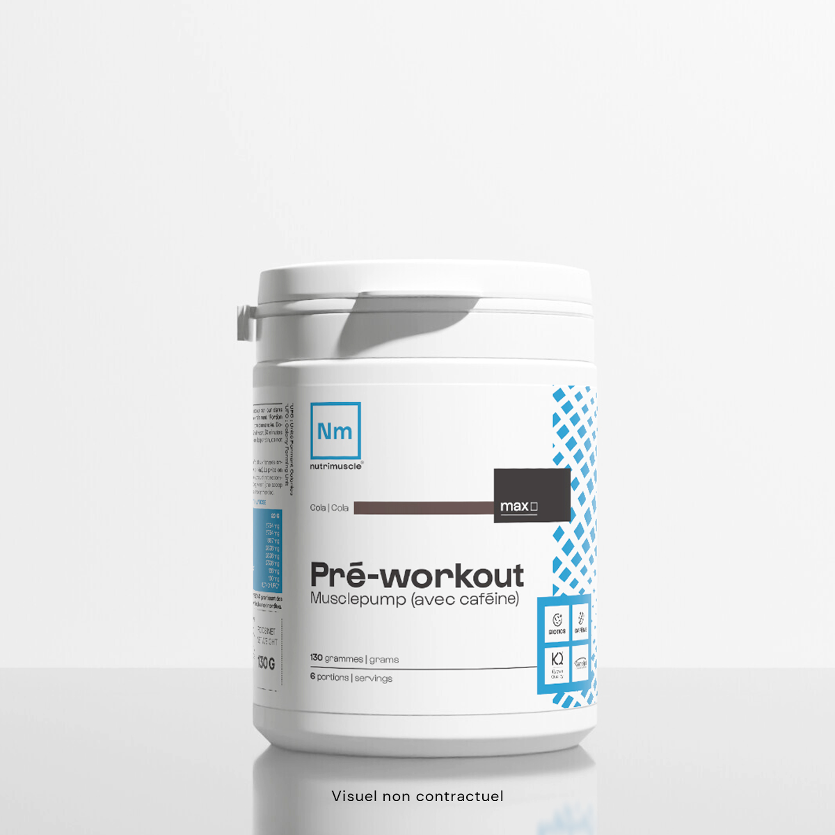 Nutrimuscle Pré-workout Musclepump - avec caféine