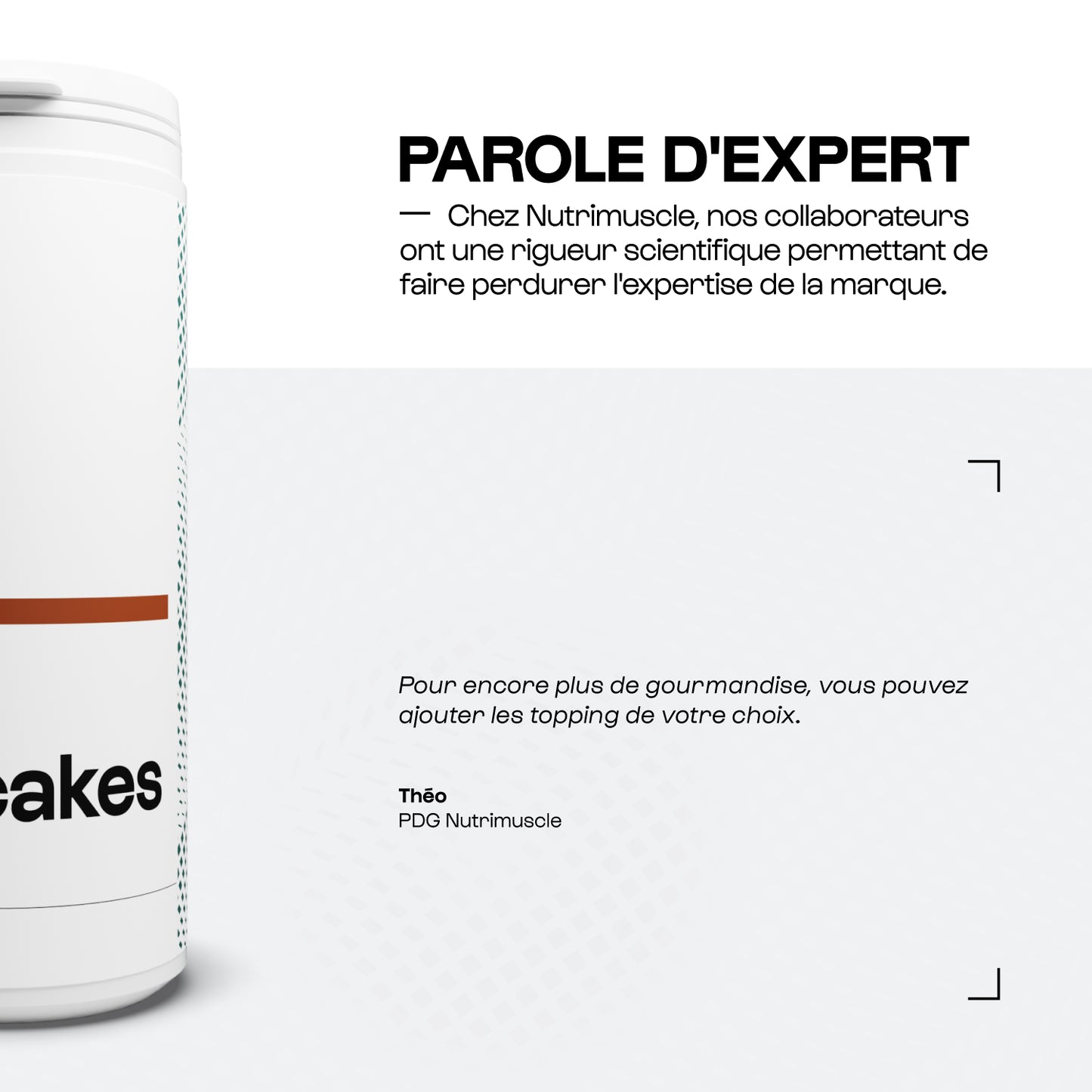 Mix pancakes protéinés au chocolat