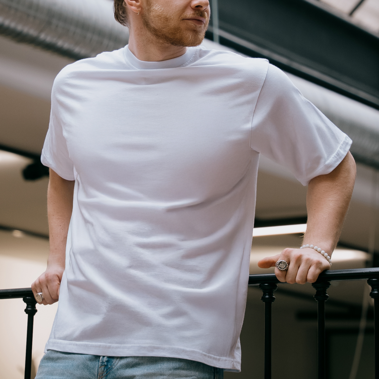 Tee shirt blanc coton bio