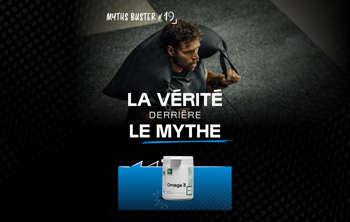La vérité derrière le mythe #19 : "Les oméga 3 sont inutiles pour les sportifs"