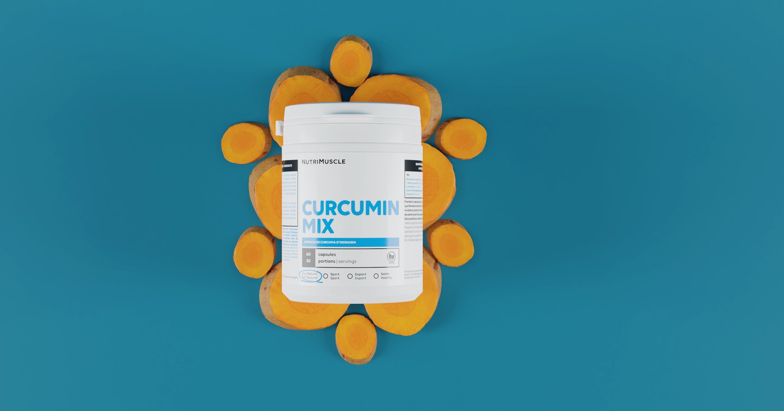 Bannière curcumine bienfaits