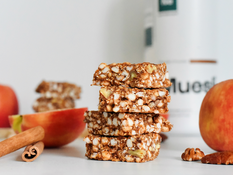 Barre muesli pomme-cannelle