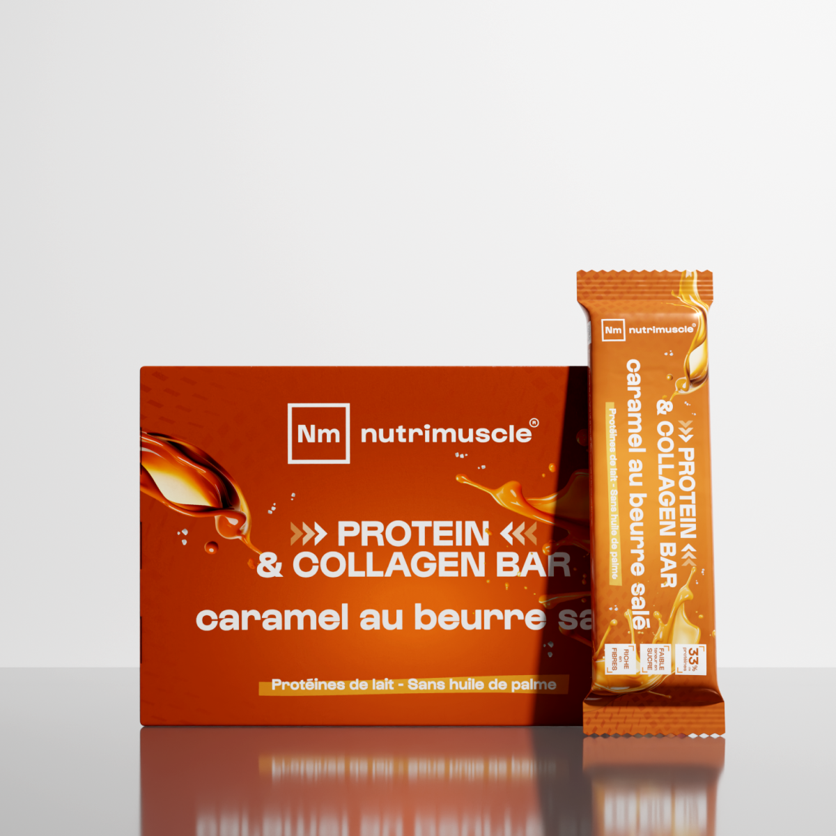 Barres Protéine & Collagène - lot de 4
