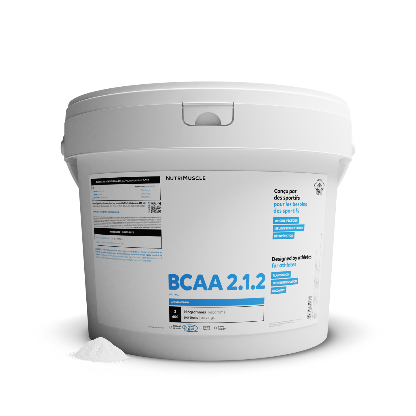 BCAA 2.1.2 Résistance en poudre