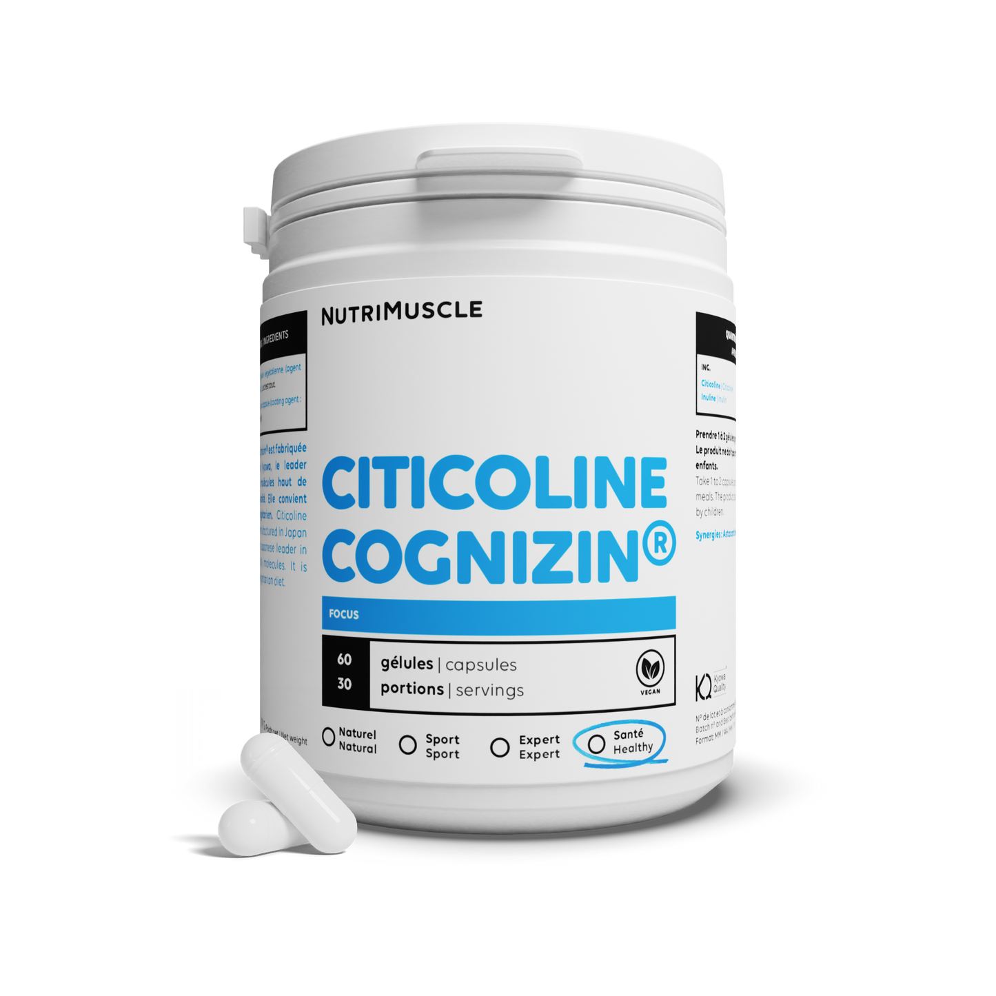 Citicoline (CDP-choline) en gélules