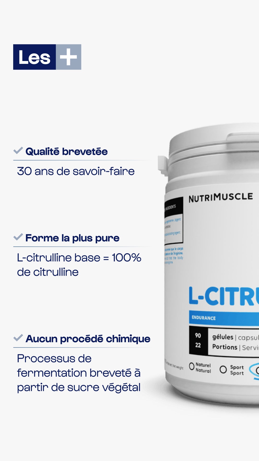 Citrulline (L-citrulline base) en poudre
