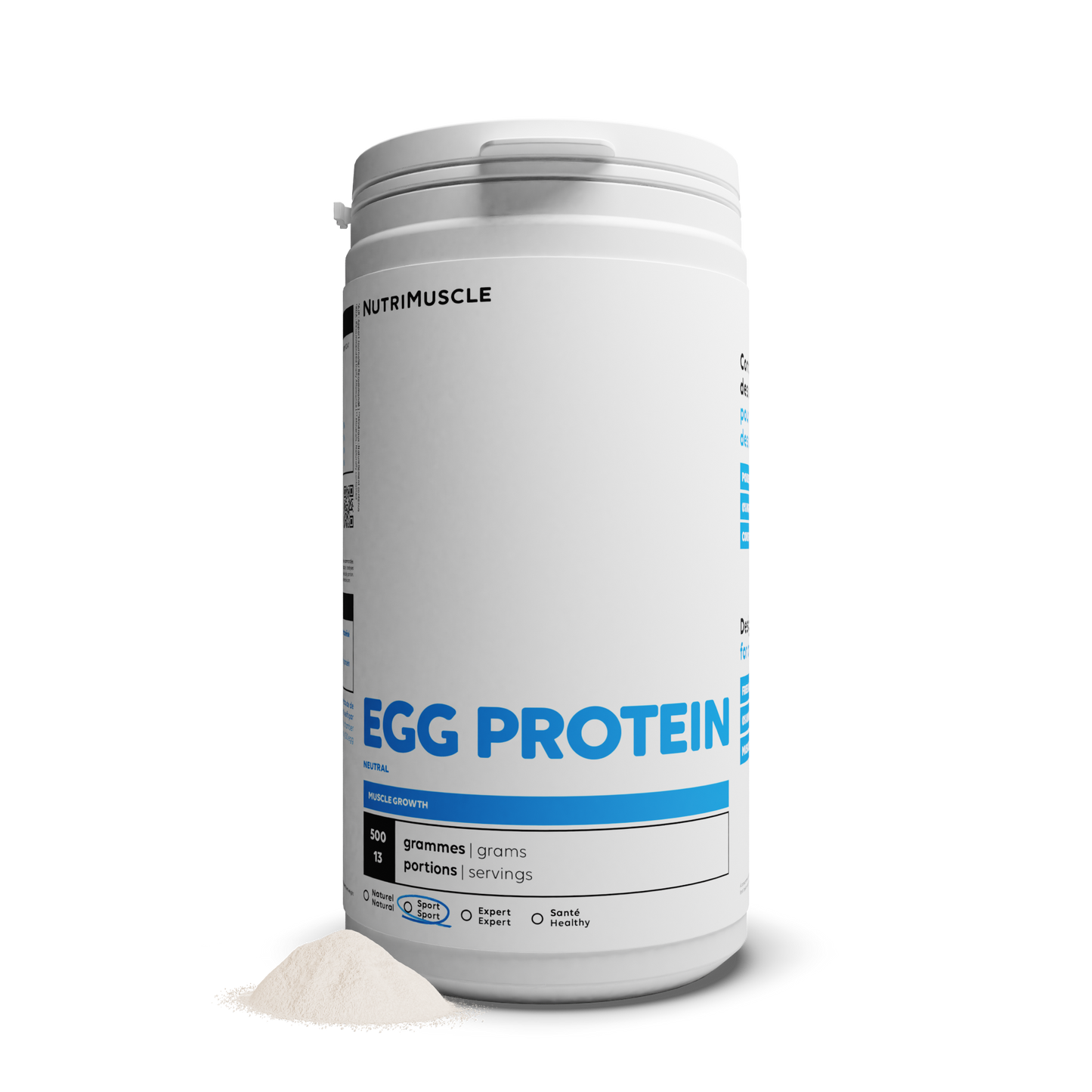 Protéine d'œuf en poudre