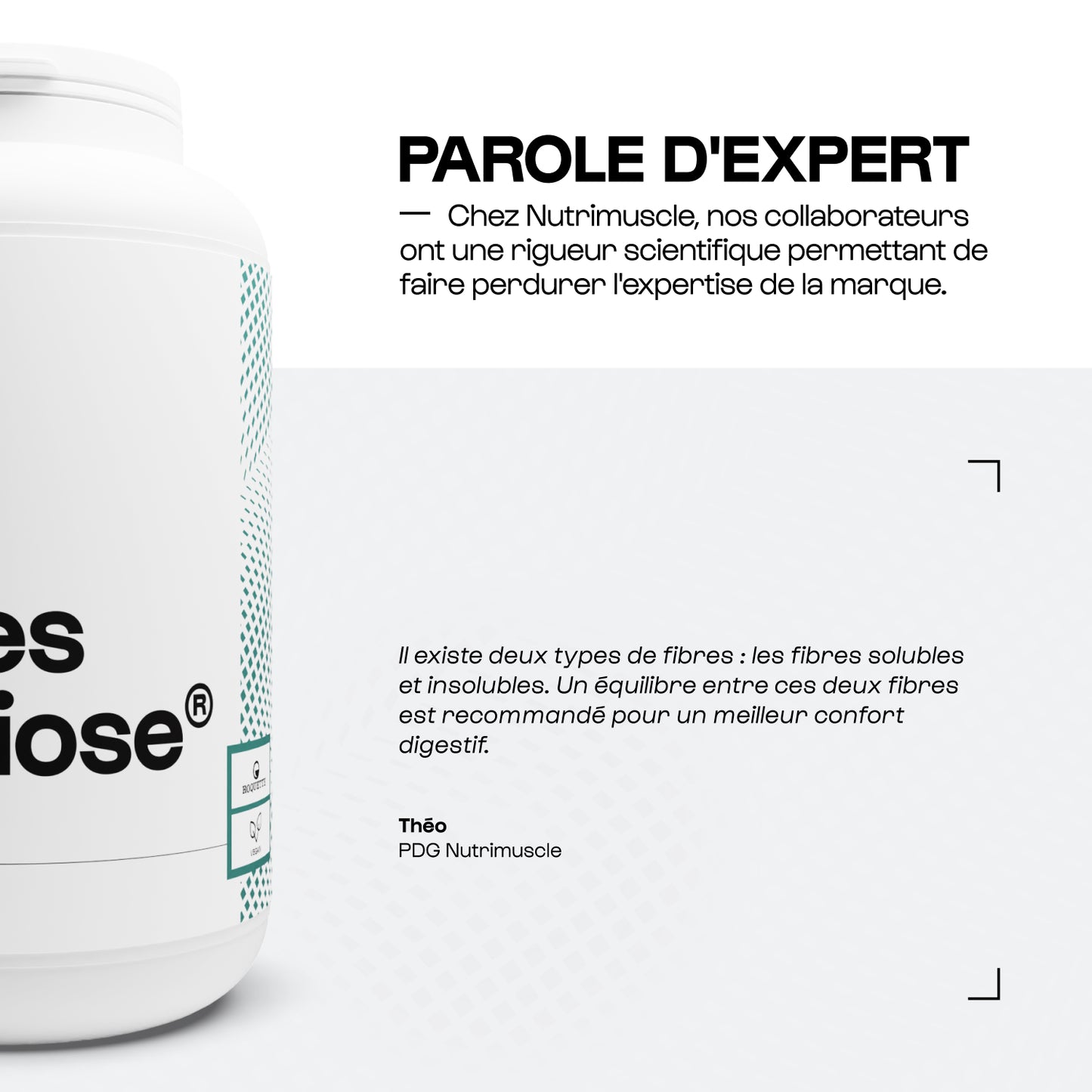 Nutrifibres en poudre