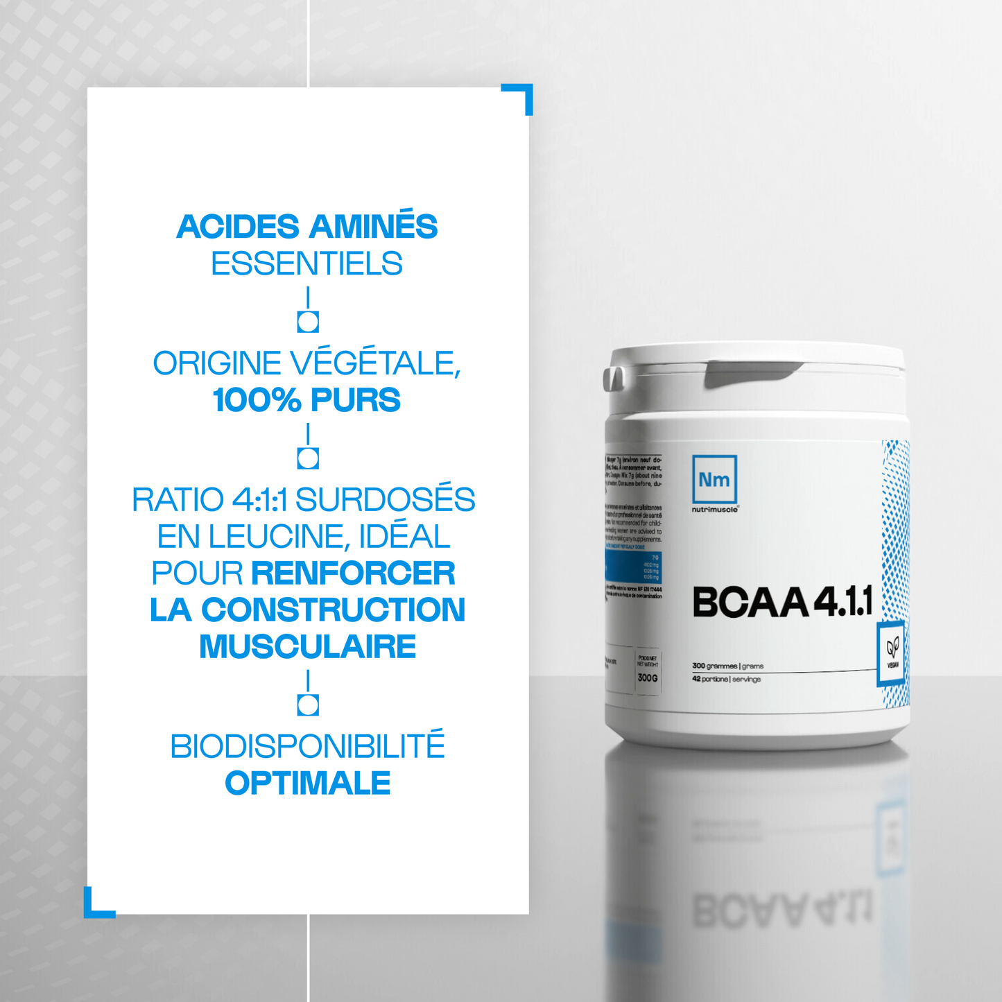 BCAA 4.1.1 Développement musculaire - poudre