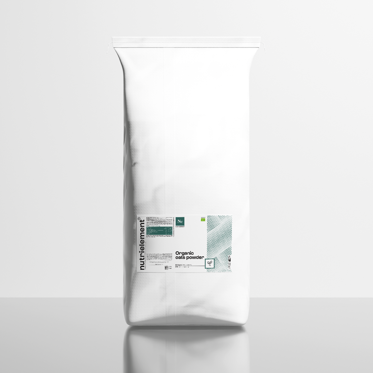 Flocons d'avoine biologiques en poudre