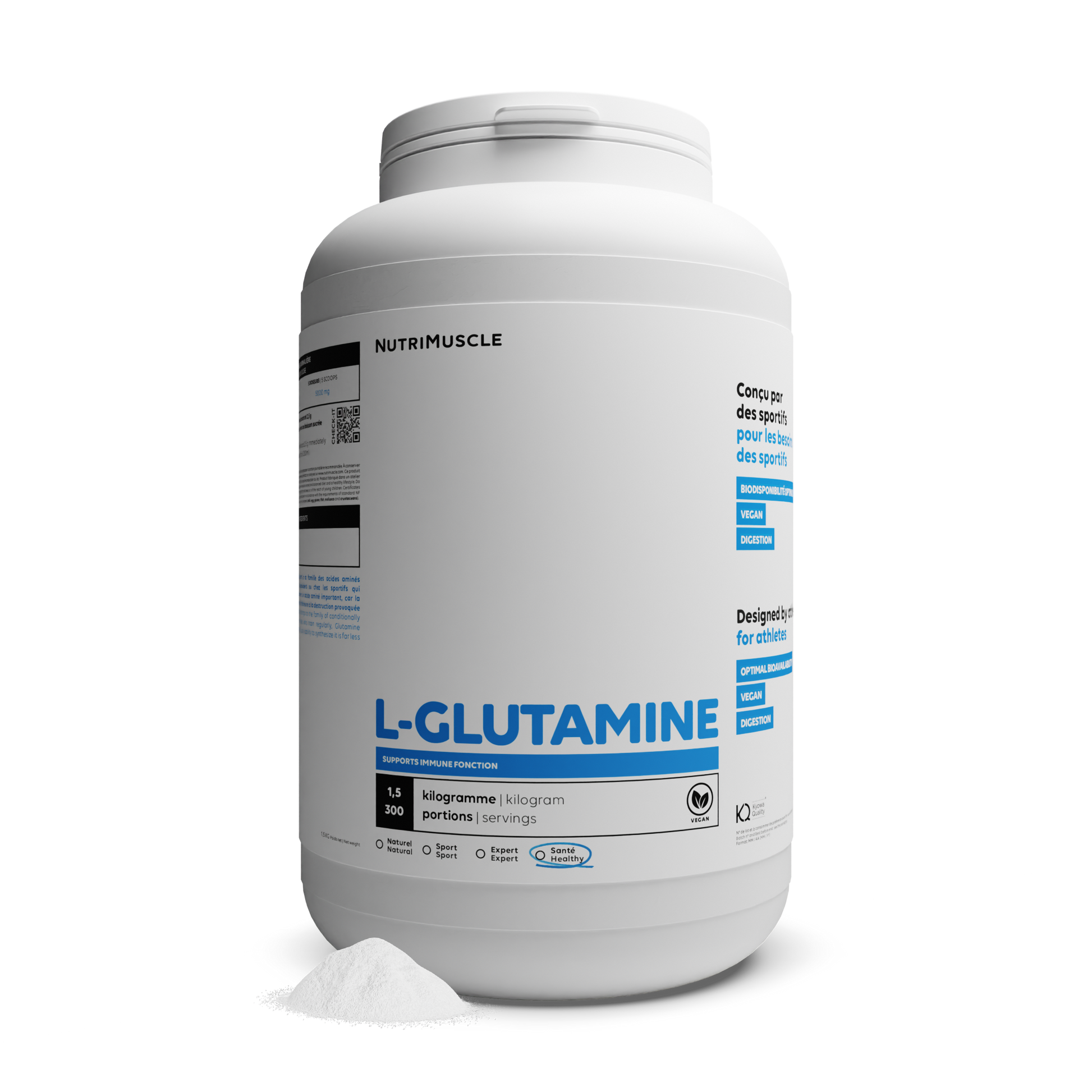 Glutamine (L-Glutamine) en poudre