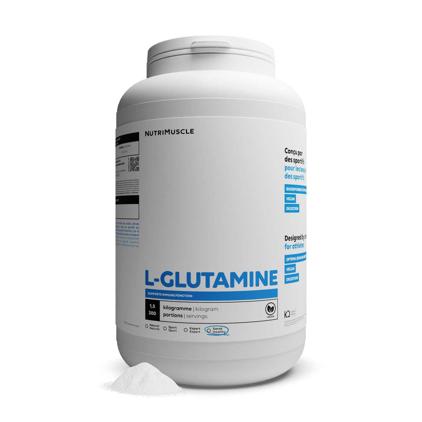 Glutamine (L-Glutamine) en poudre