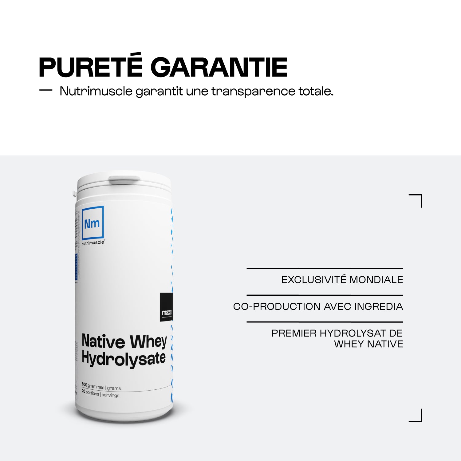 Whey Hydrolysée Native
