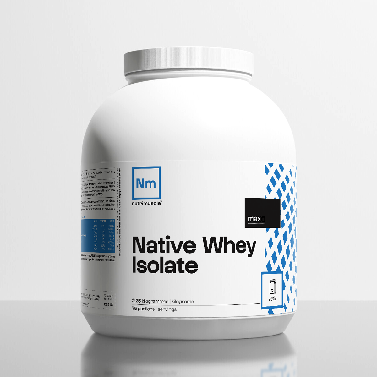 Whey Native Isolate (Low lactose)