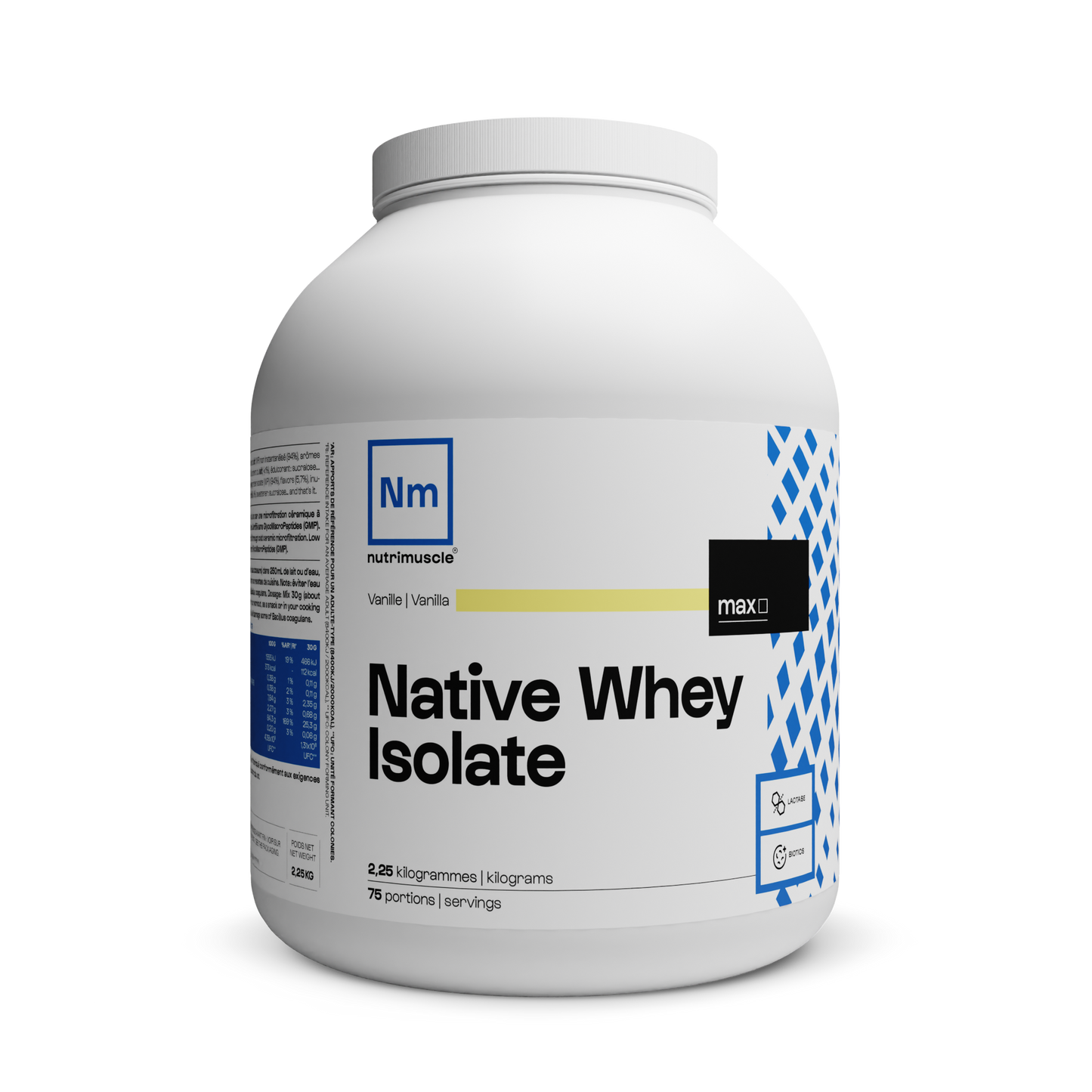 Whey Native Isolate (Low lactose)