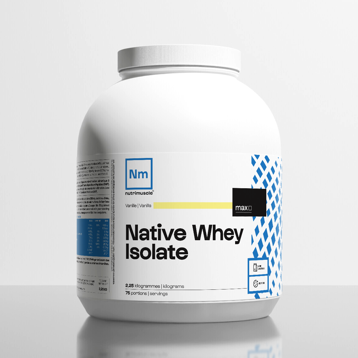 Whey Native Isolate (Low lactose)