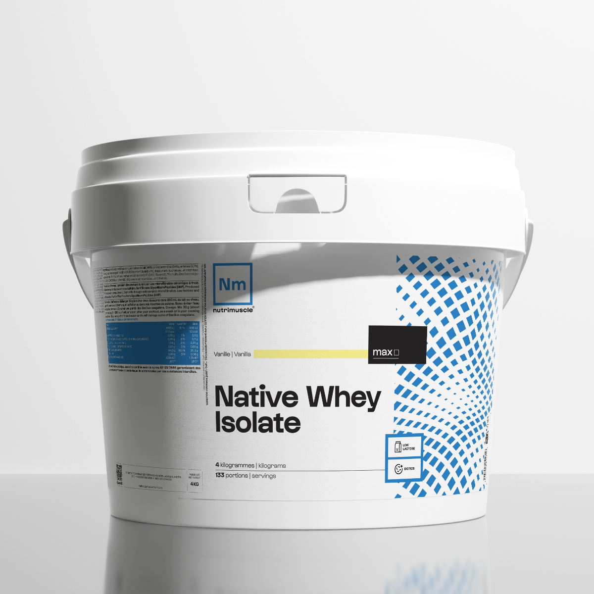 Whey Native Isolate (Low lactose)