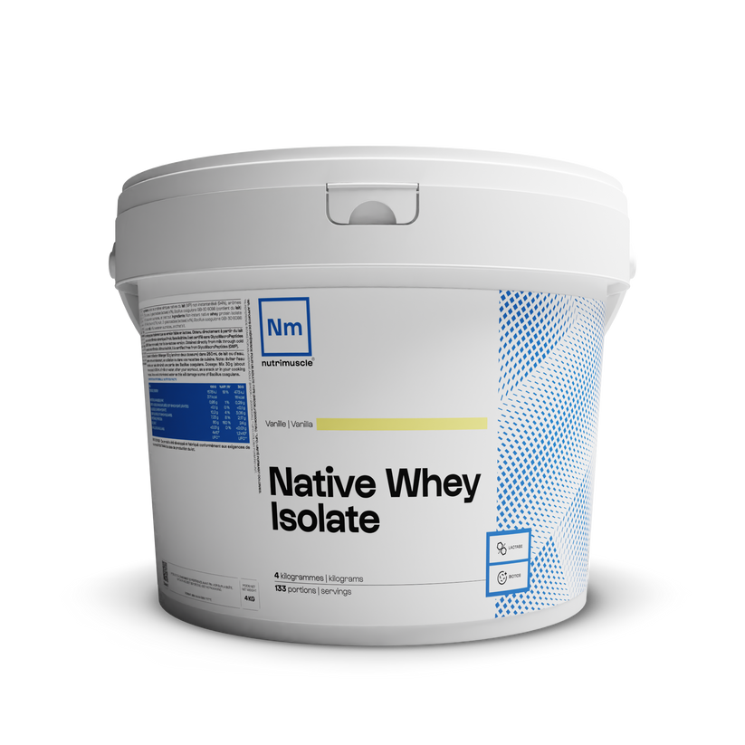 Isolat Whey Native - Vanille