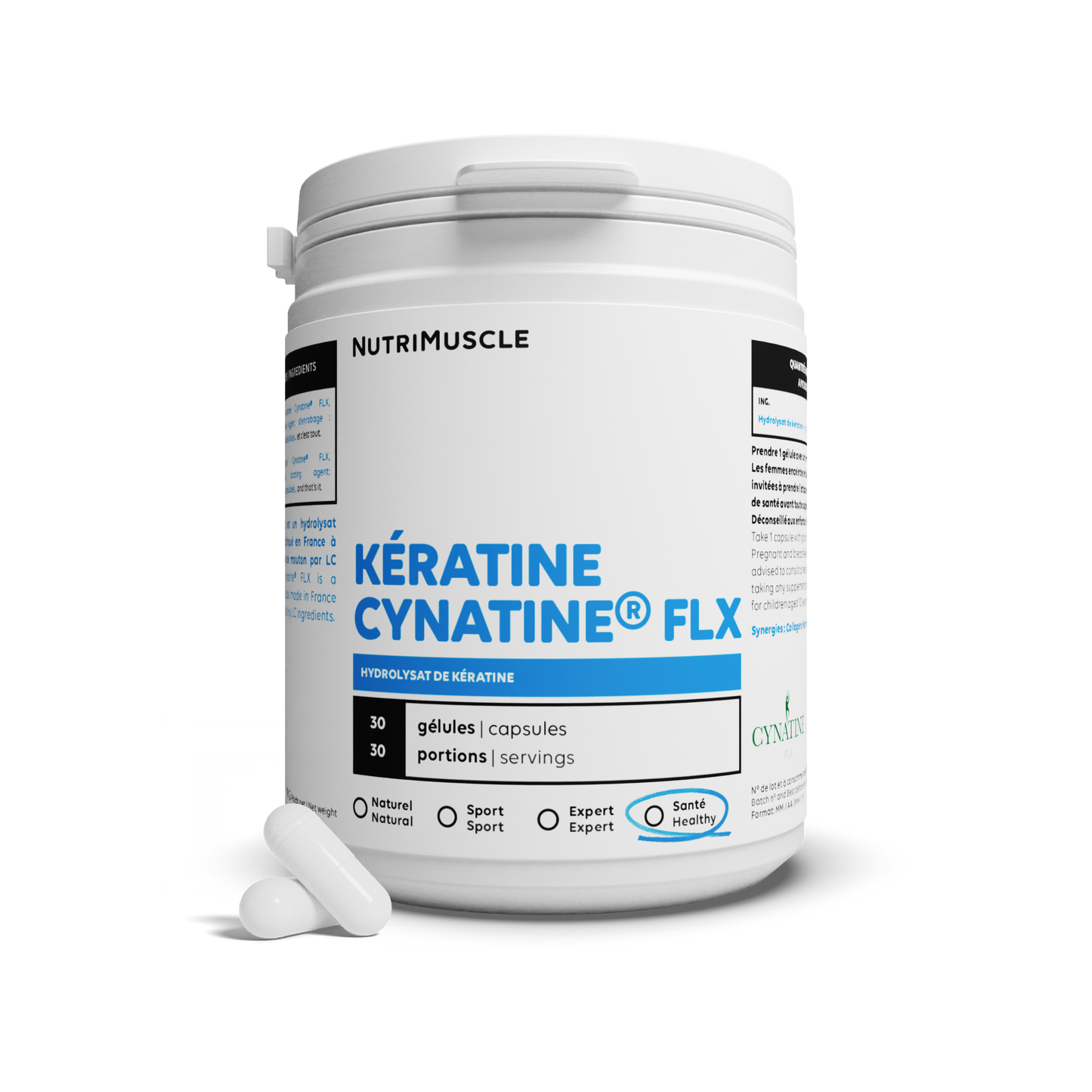 Kératine (Cynatine - FLX®) en gélules