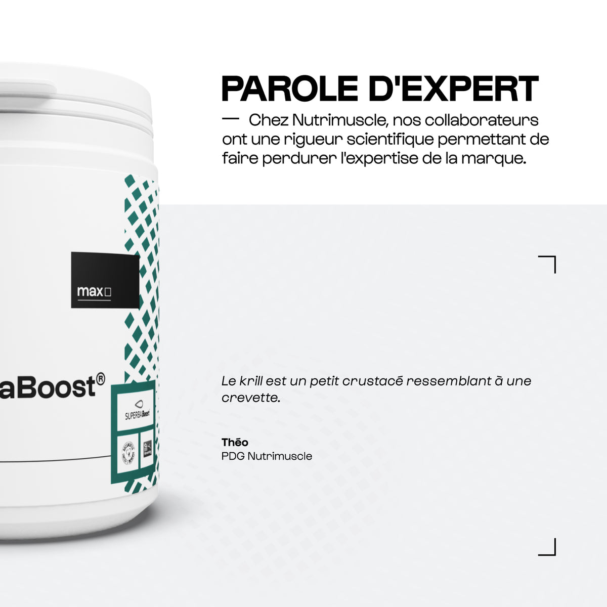 Huile de Krill SuperbaBoost®
