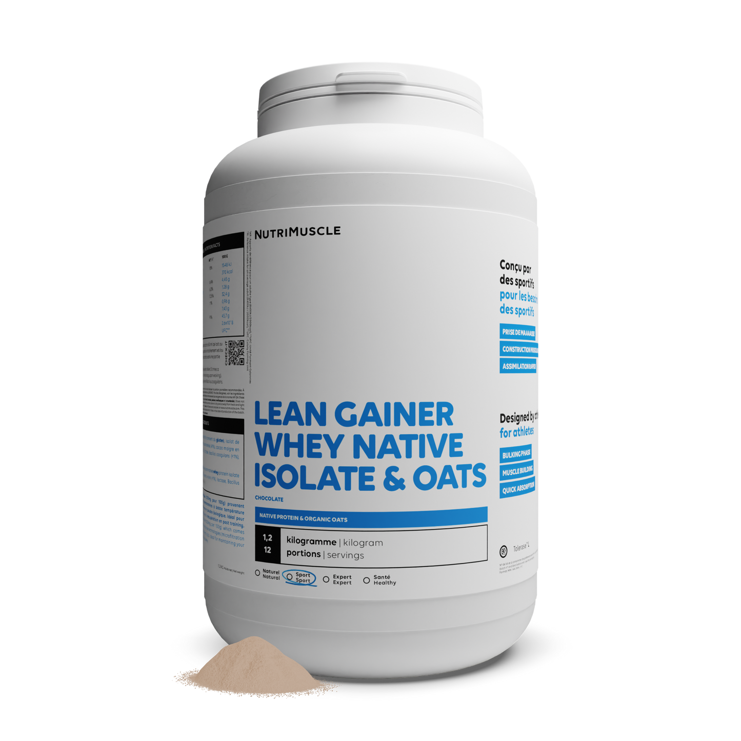 Lean Gainer Isolat de Whey Avoine