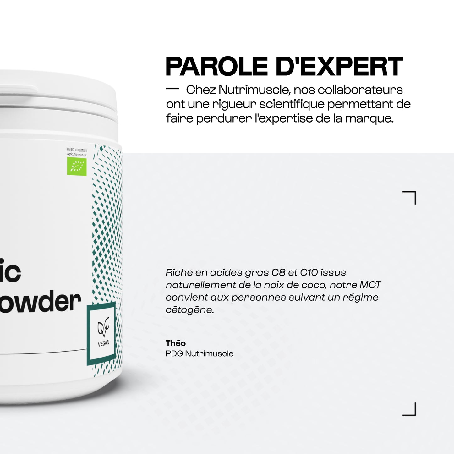 MCT Bio en poudre