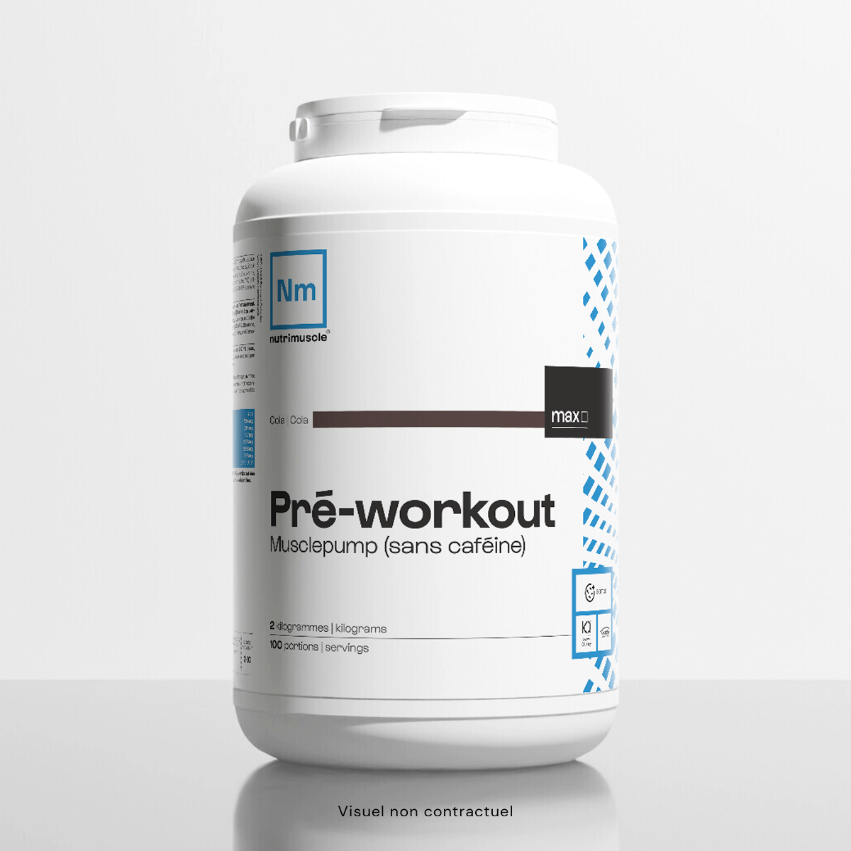 Pré-workout Musclepump - sans caféine