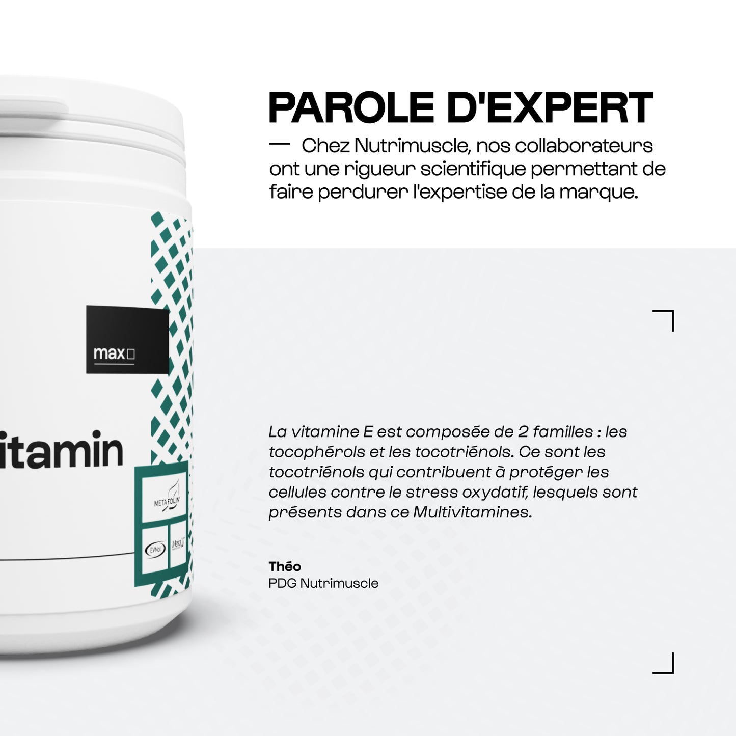 Multivitamines Max en poudre