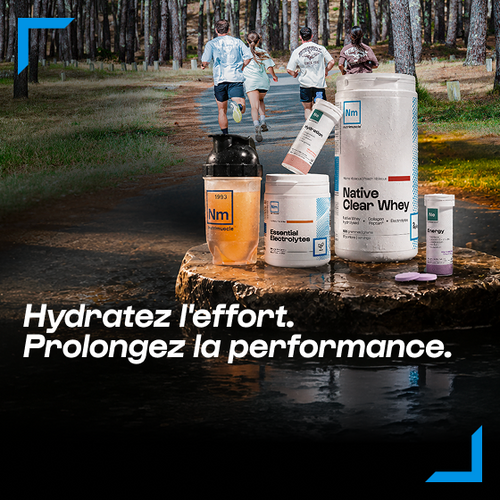 Hydratez l'effort. Prolongez la performance.
