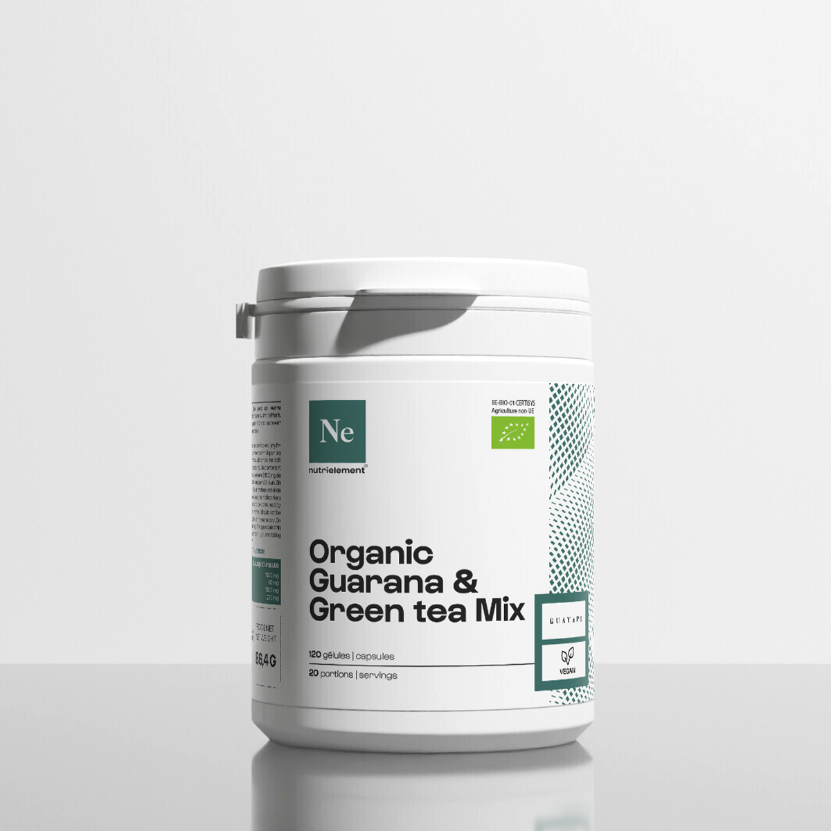 Natural Bio Booster : Mix Guarana & Thé Vert Bio - Booster