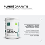 Natural Bio Booster : Mix Guarana & Thé Vert Bio - Booster