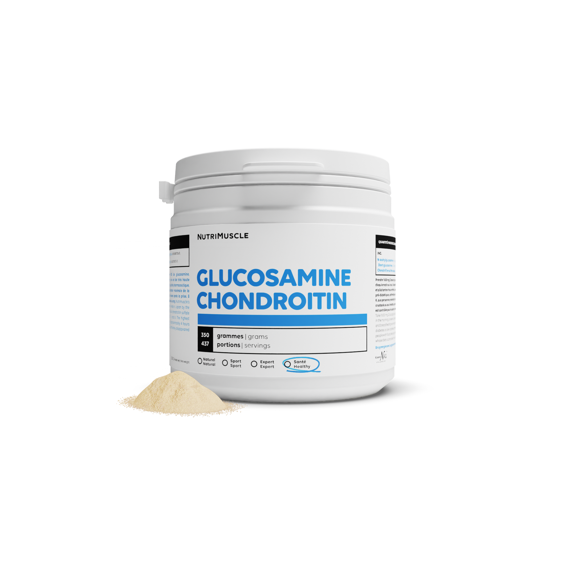 Mix Glucosamine + Chondroïtine en poudre