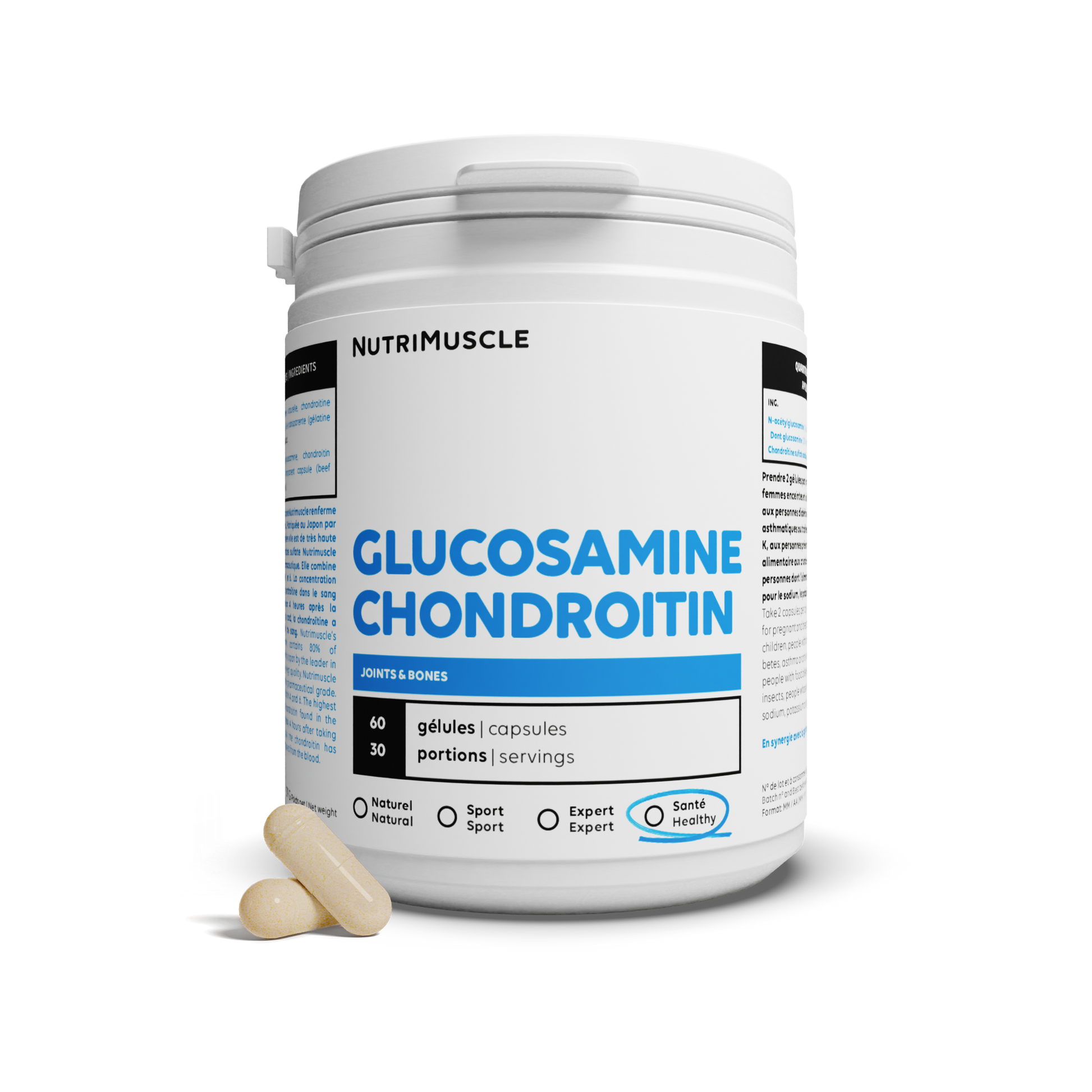 Mix Glucosamine + Chondroïtine en gélules