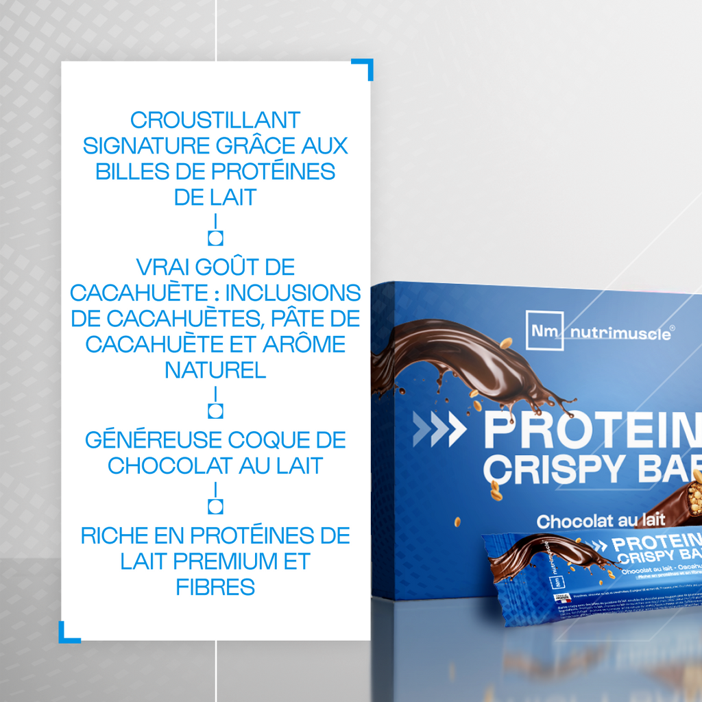 Protein Cripsy Bar - lot de 4