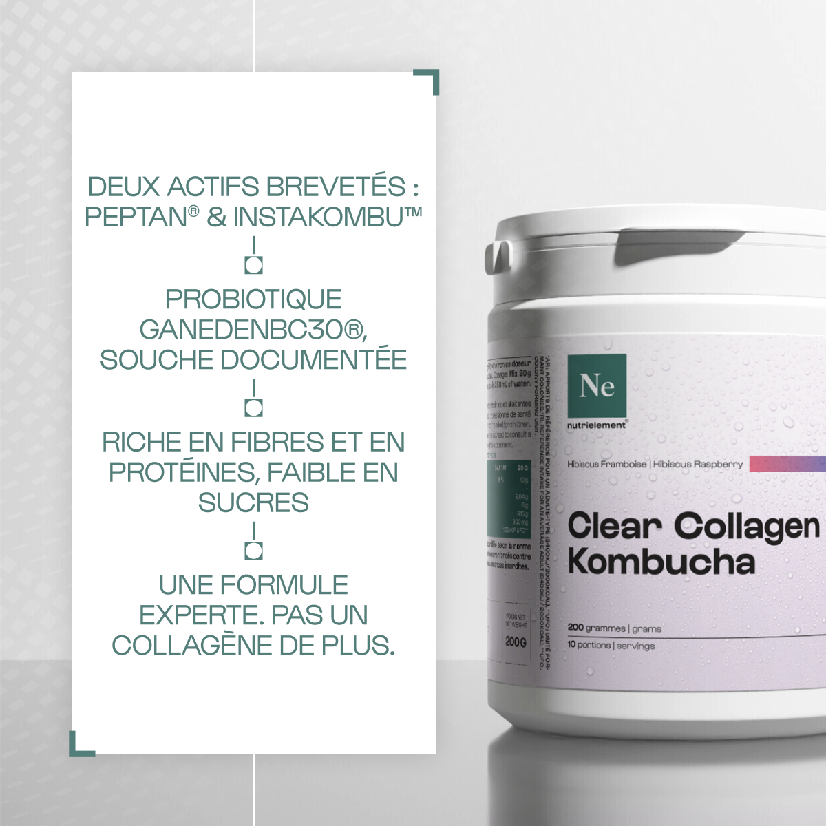 Clear Collagen Kombucha
