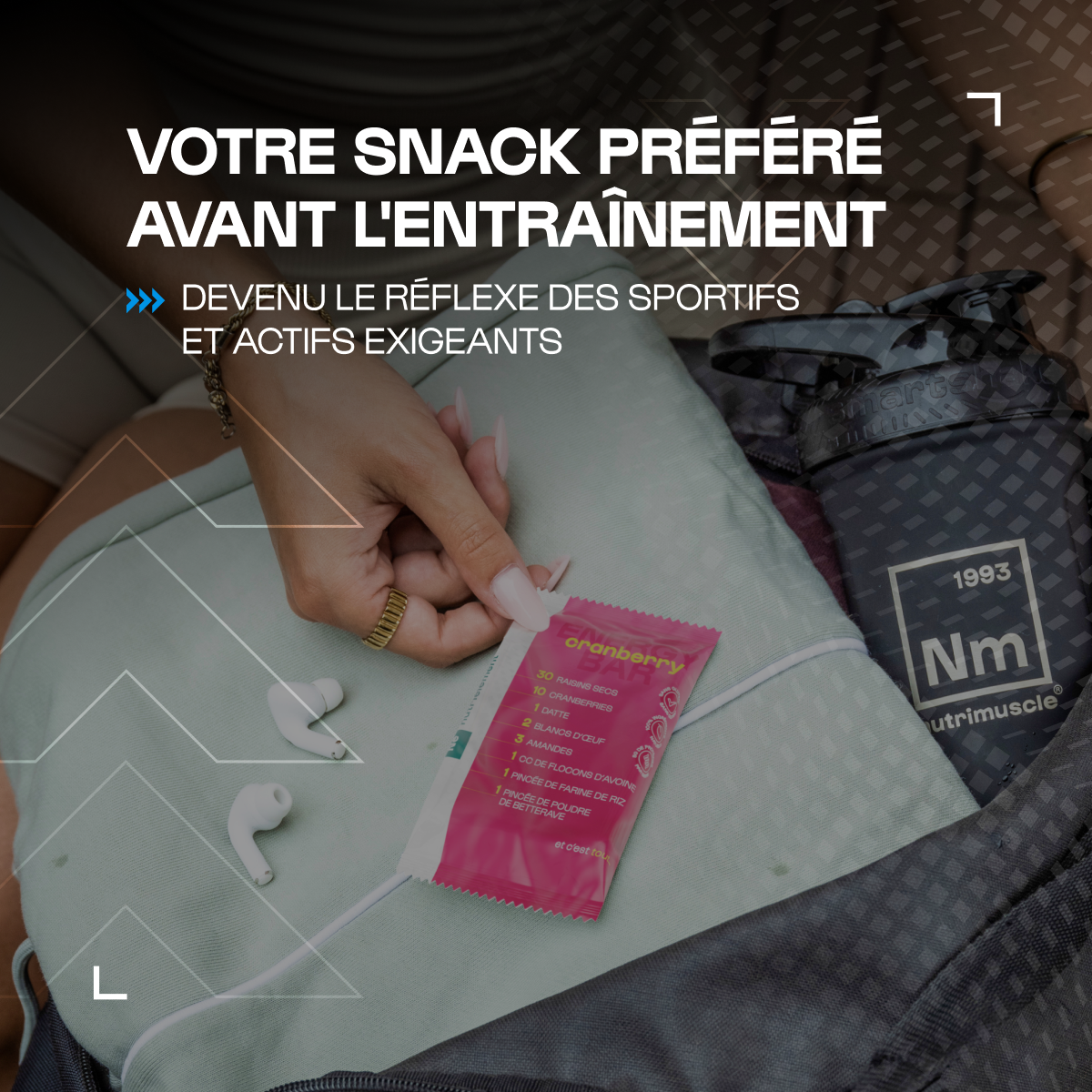 Barres Protéine & Energie - lot de 4