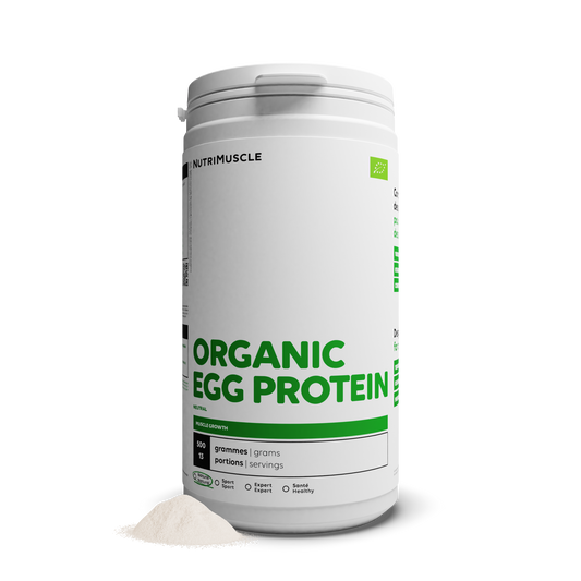 Protéine d'oeuf en poudre biologique