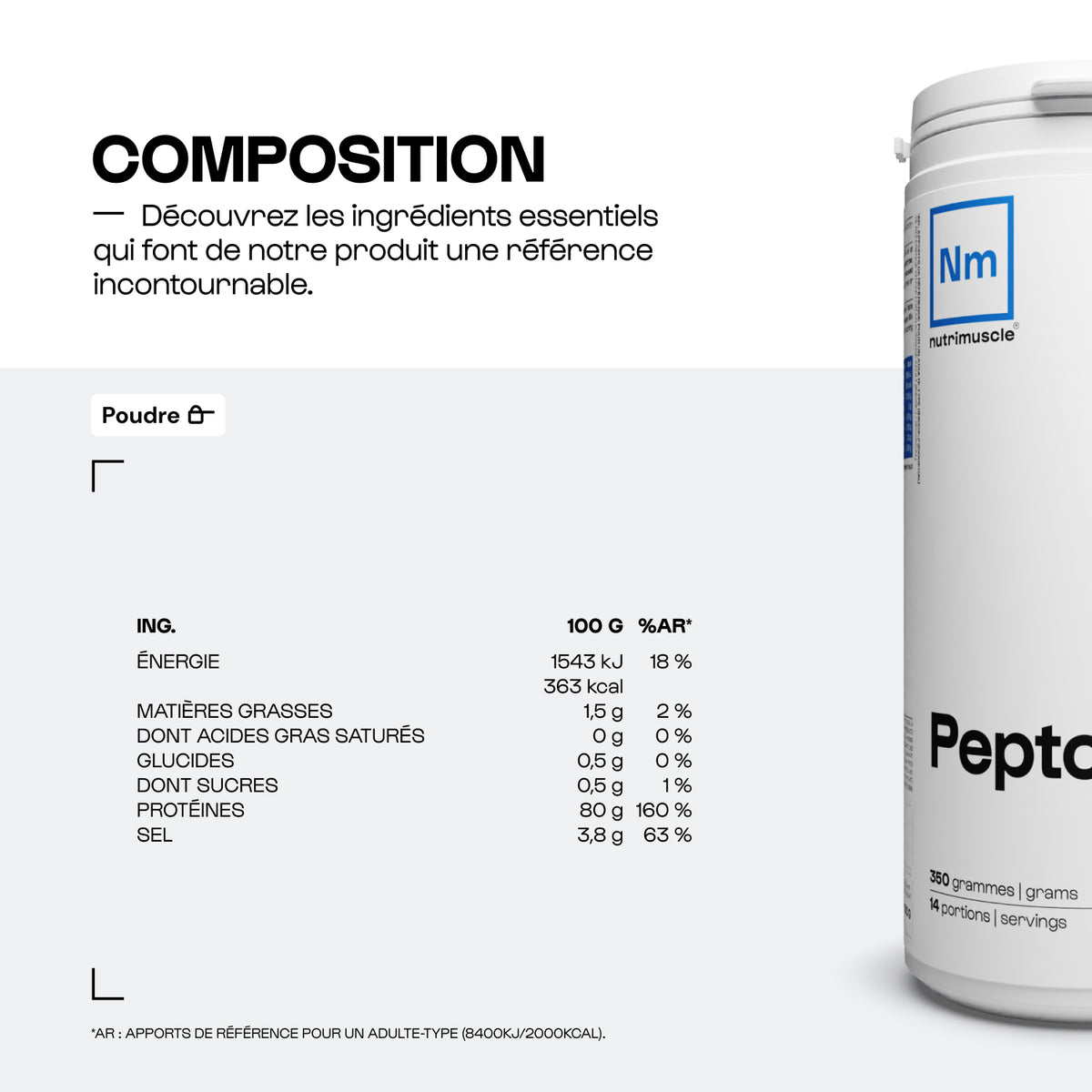 PeptoPro® Hydrolysat de Caséine