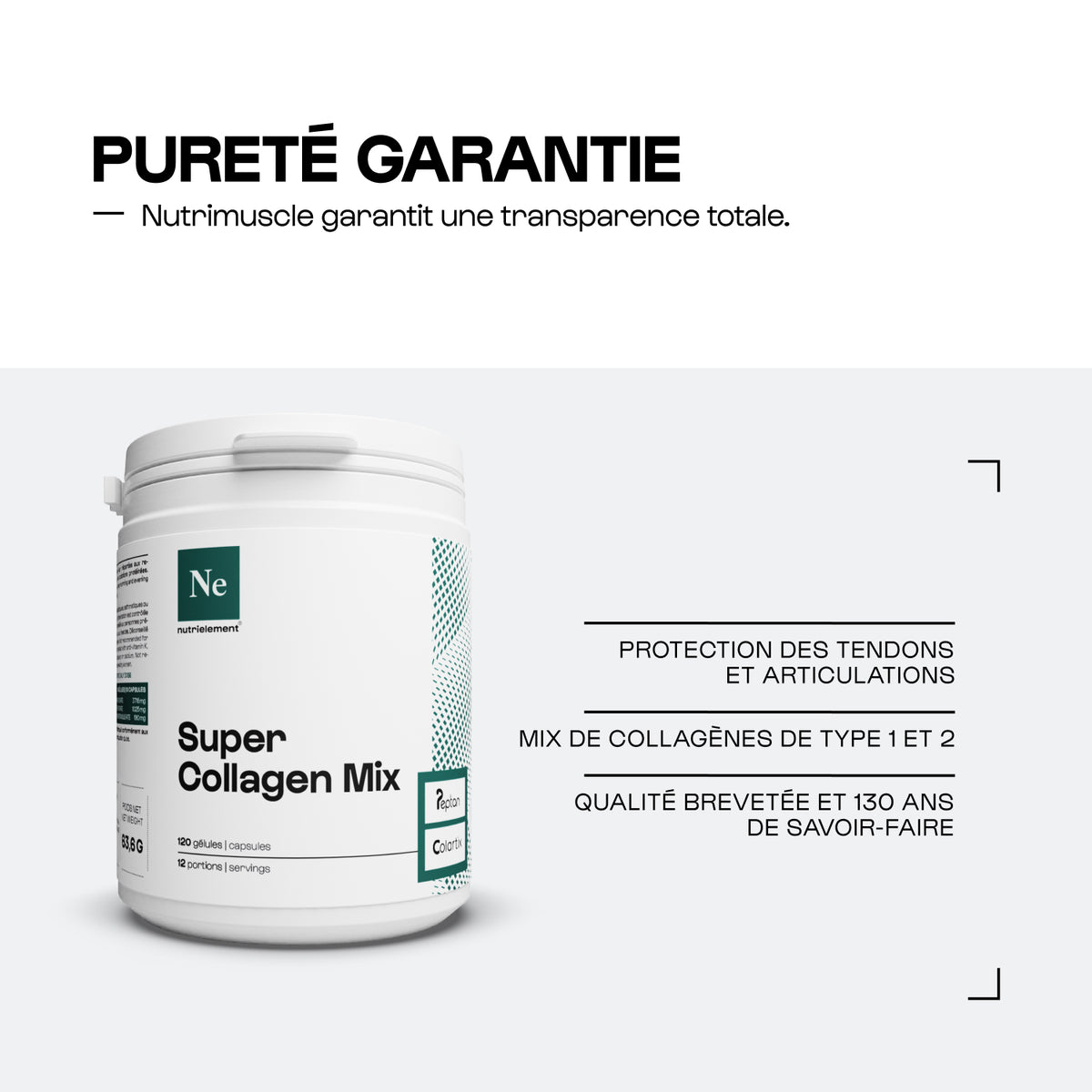 Gélules éclaircissantes Glutathione + Collagène - 30 Gélules - Thaïlande - SPF2 - Neuf
