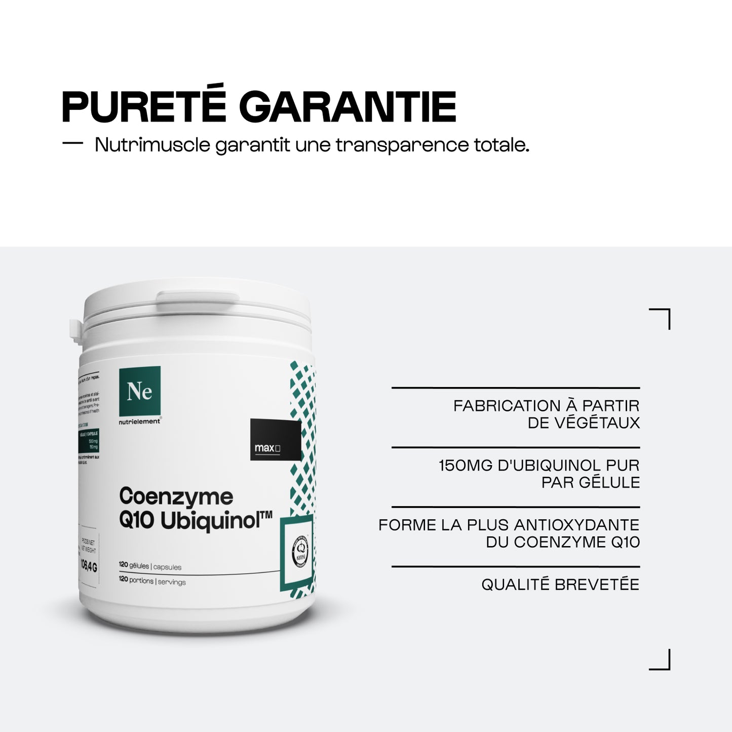 Ubiquinol Q10 en gélules