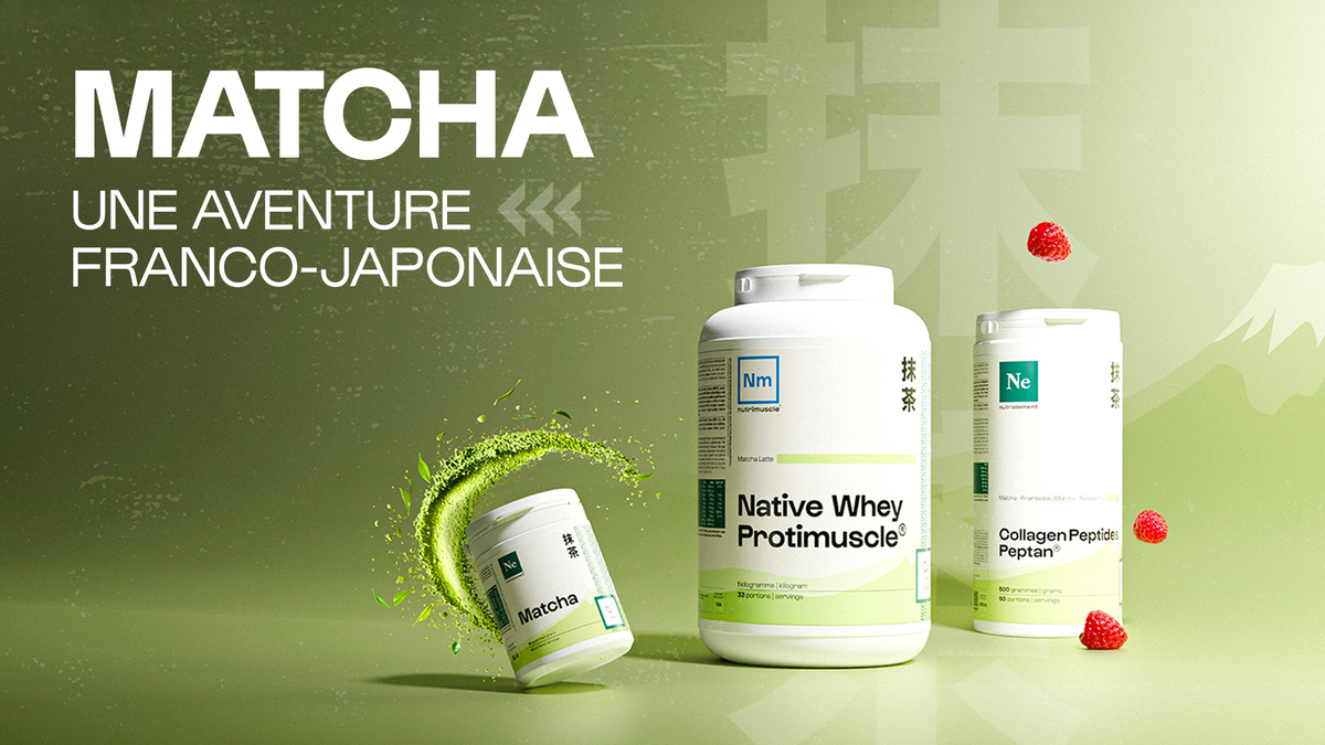 Le matcha en poudre pour nourrir la performance – Nutrimuscle