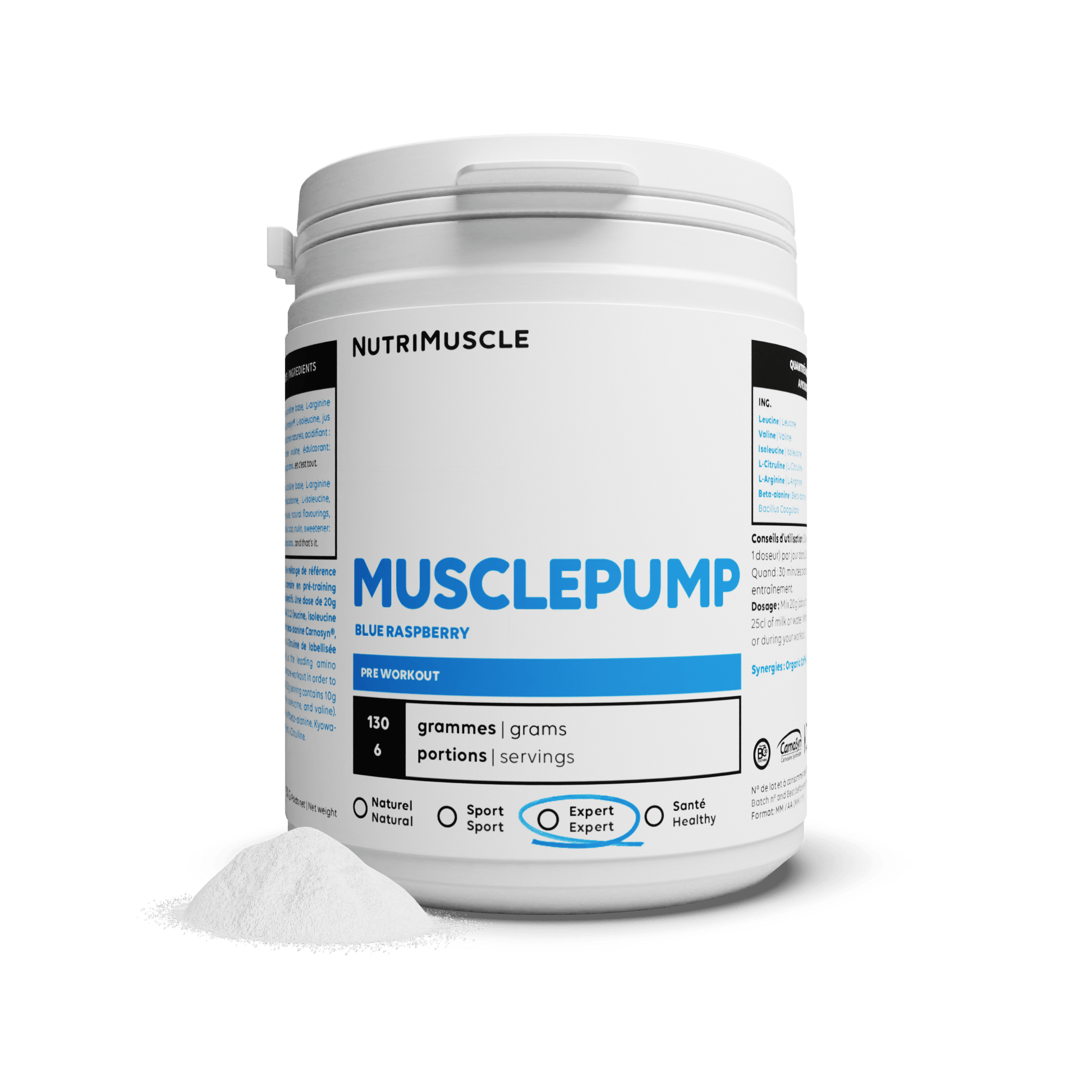 Nutrimuscle Acides aminés MusclePump