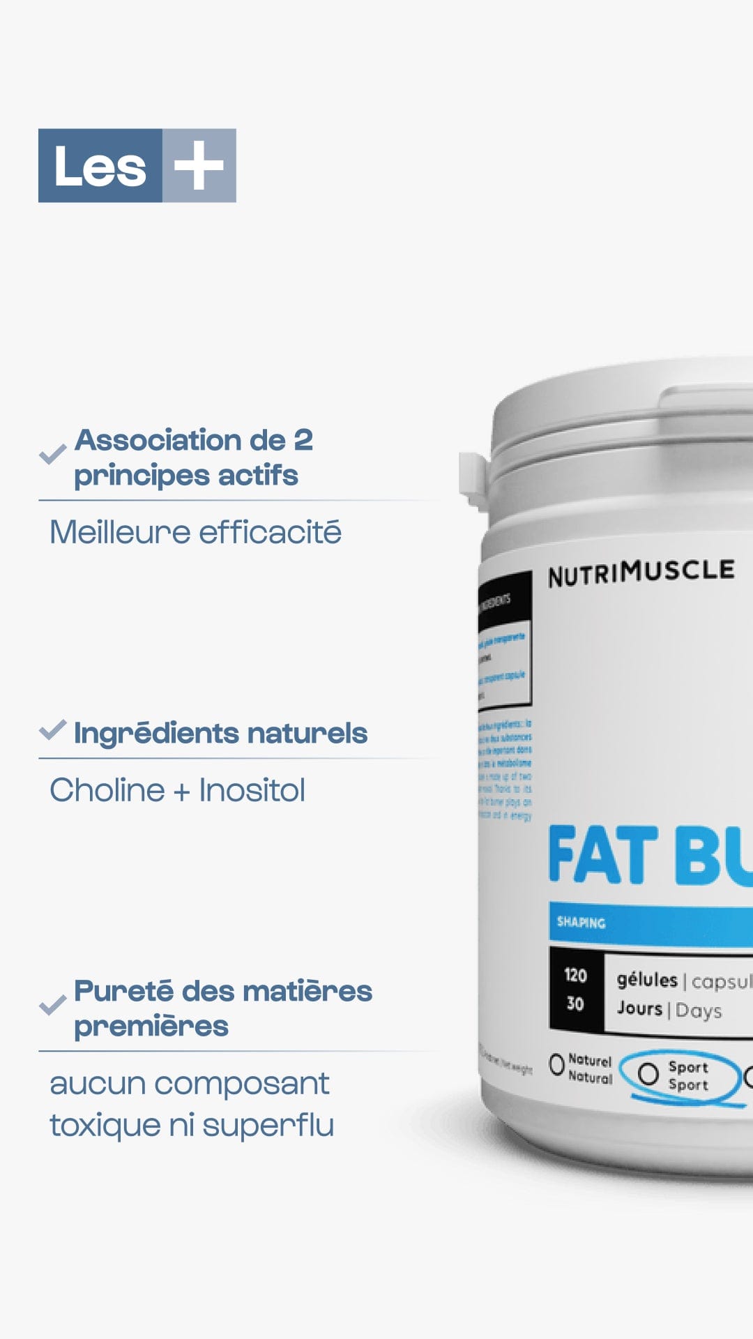 Nutrimuscle Nutriments Fat Burner