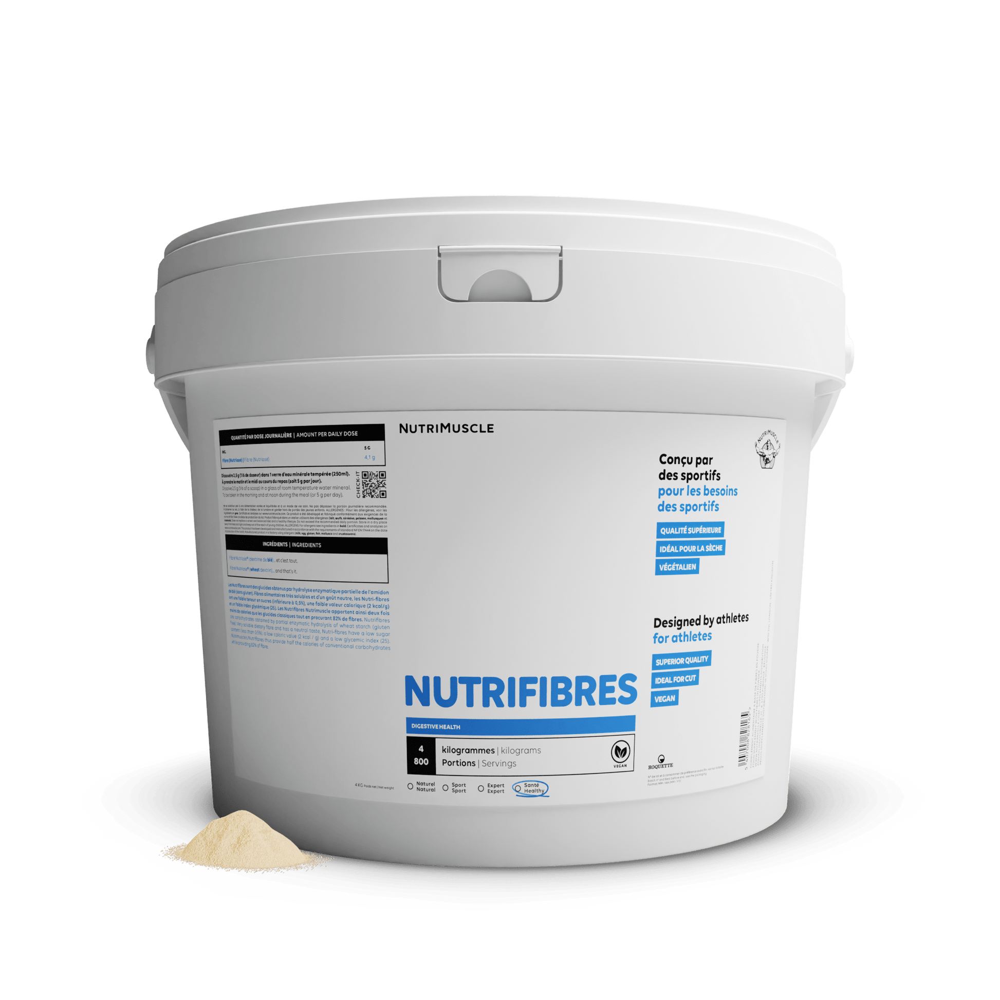 Nutrimuscle Nutriments 4.00 kg Nutri-Fibres en poudre
