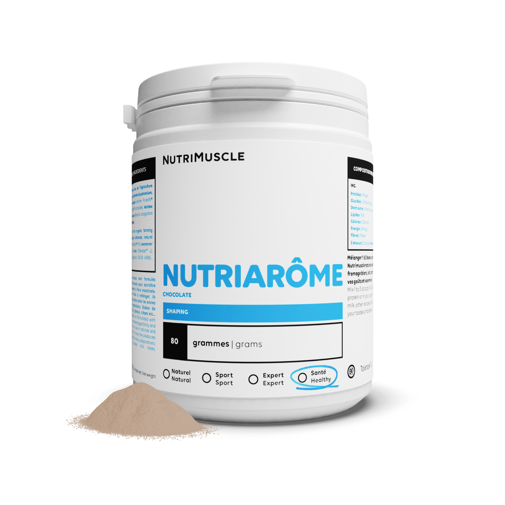 Nutrimuscle Nutriments Chocolat / 80 g Nutriarôme